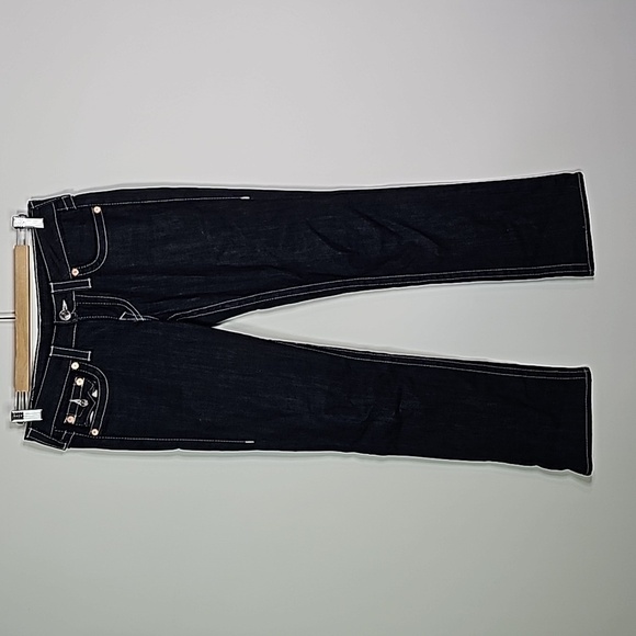 TRUE Religion 27x31 dark wash straight leg jeans - Picture 1 of 8